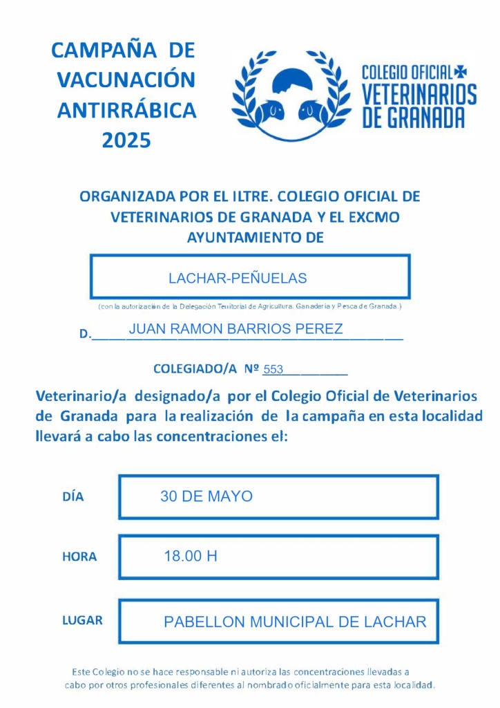 cartel del evento