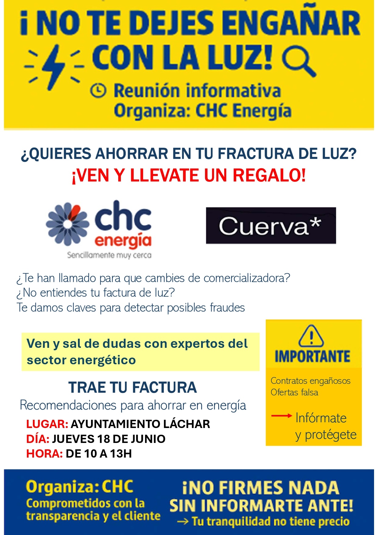 cartel del evento