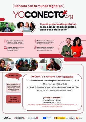Abierto el Plazo de Inscripción para los Nuevos Cursos Gratuitos de Competencias Digitales en Láchar