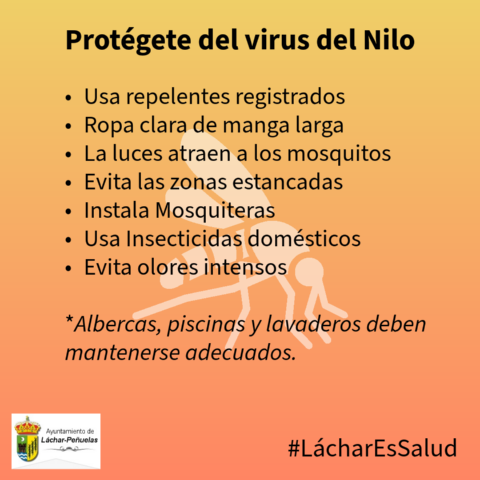 Protégete del Mosquito Transmisor del Virus del Nilo